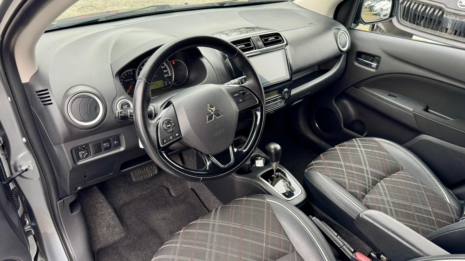 Mitsubishi Space star 1.2i Автоматик! Внос ШВЕЙЦАРИЯ! Камера, LED, BSM, , снимка 10 - Автомобили и джипове - 54005458