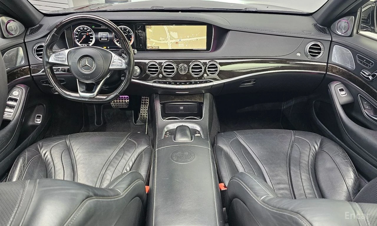 Mercedes-Benz S 63 AMG 4MATIC* BURMESTER* ДИСТРОНИК* ОБДУХВАНЕ* МАСАЖ* , снимка 8 - Автомобили и джипове - 54732869