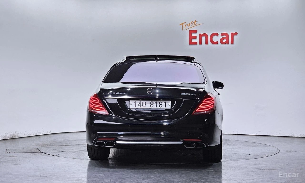 Mercedes-Benz S 63 AMG 4MATIC* BURMESTER* ДИСТРОНИК* ОБДУХВАНЕ* МАСАЖ* , снимка 4 - Автомобили и джипове - 54732869
