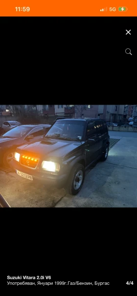 Suzuki Vitara 2.0 v6 - 5500 € / 10757.07 лв. - 79562015 2