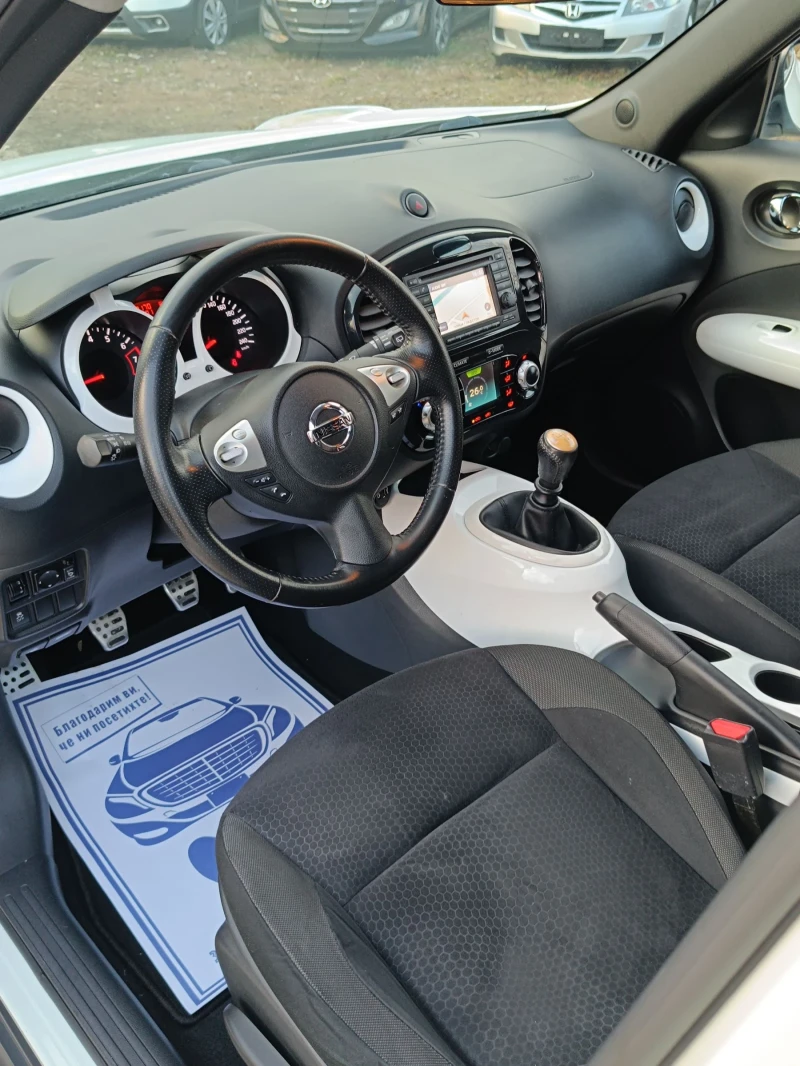 Nissan Juke 1.6i/Euro 5/Navi/Keyless/Swiss, снимка 16 - Автомобили и джипове - 49292732