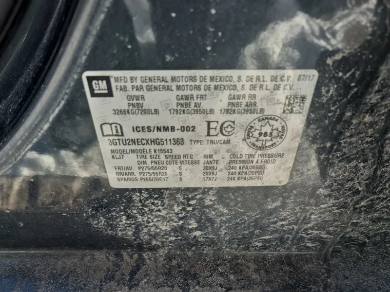 Gmc Sierra 5.3L 8cyl 4WD, снимка 9 - Автомобили и джипове - 53475747