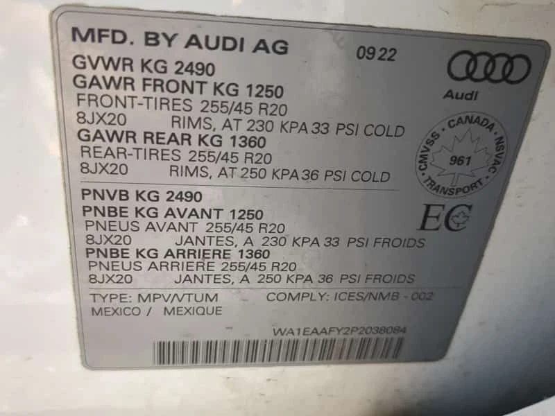 Audi Q5 * PROGRESSIV * CARFAX * ОПЦИЯ ЗА ФИНАНСИРАНЕ, снимка 5 - Автомобили и джипове - 55566048
