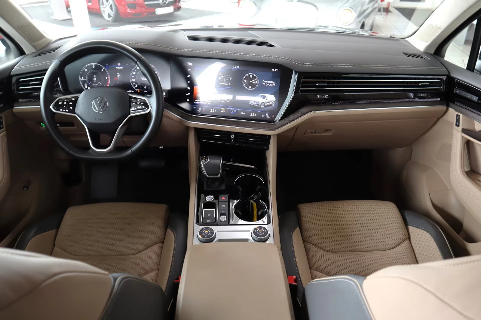 VW Touareg 3.0/TDI/4M/R-LINE/LM21/ALLRDLG/LUFT/DYNA/167D | Mobile.bg   13