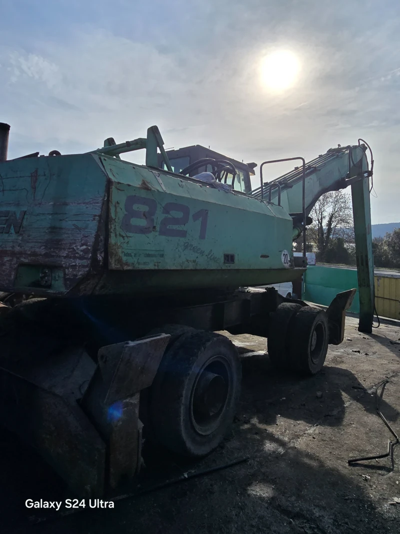 Багер Sennebogen 821, снимка 4 - Индустриална техника - 52492402