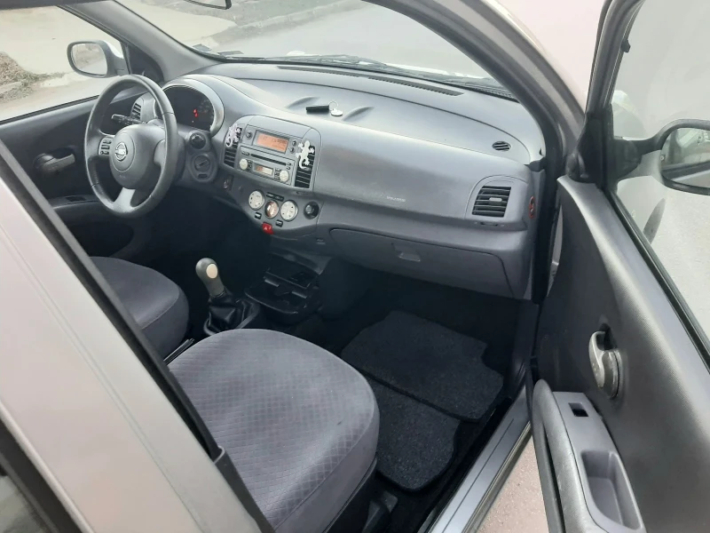 Nissan Micra 1.2i82k+ КЛИМА + ГАЗ , снимка 14 - Автомобили и джипове - 48421650