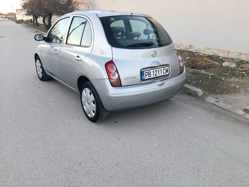 Nissan Micra 1.2i82k+ КЛИМА + ГАЗ , снимка 5 - Автомобили и джипове - 48421650