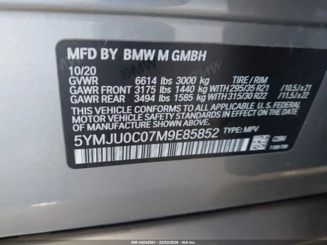 BMW X5M COMPETITION PKG| LASER| B&W DIAMOND| ВАКУУМ| ЩОРИ, снимка 12 - Автомобили и джипове - 54940559