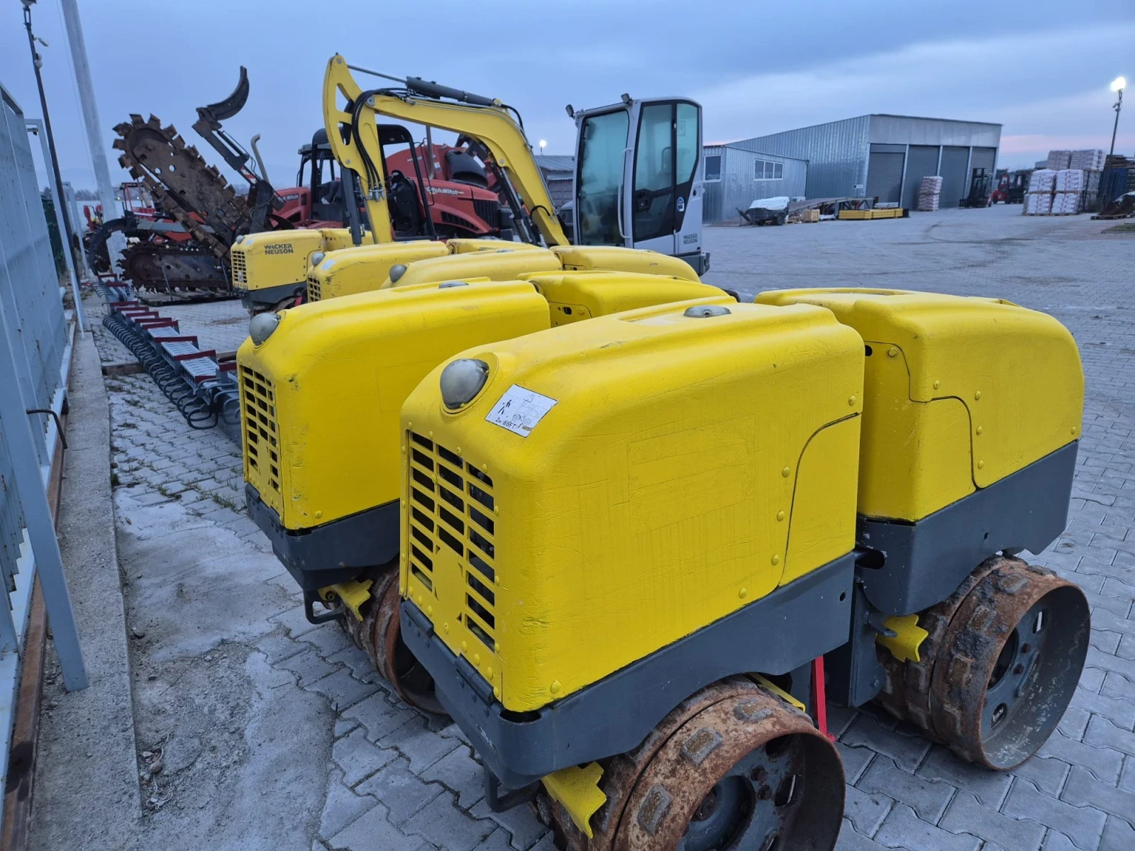 Валяк Ramax Wacker RTSC3 НАЛИЧЕН 3 броя, снимка 2 - Индустриална техника - 49416580