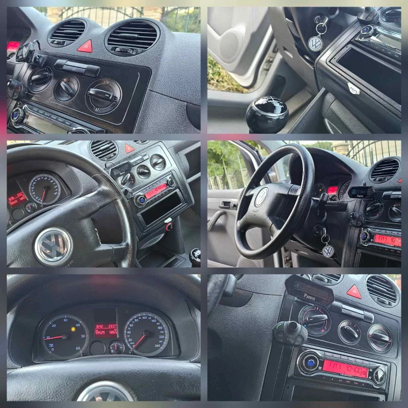 VW Caddy 2.0SDI !!! 99000 РЕАЛНИ КМ , снимка 11 - Автомобили и джипове - 51478068