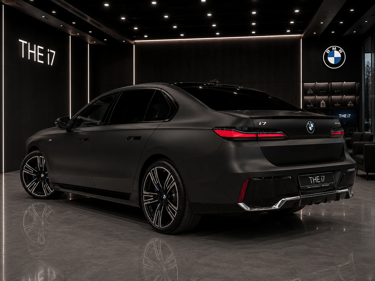 BMW i7 xDrive* M60* SKYLOUNGE* THEATRE TV* SWAROVSKI* , снимка 3 - Автомобили и джипове - 55711797