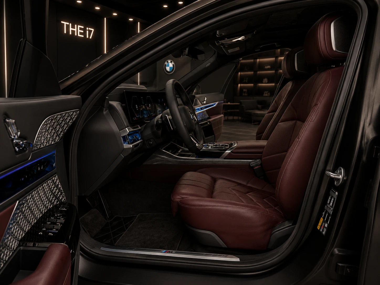 BMW i7 xDrive* M60* SKYLOUNGE* THEATRE TV* SWAROVSKI* , снимка 9 - Автомобили и джипове - 55711797
