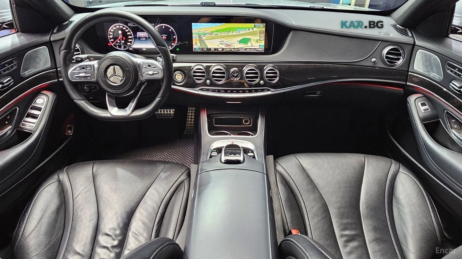 Mercedes-Benz S 350 ����* �������* ������* BURMASTER* PANO* 360 | Mobile.bg � ����������� 7