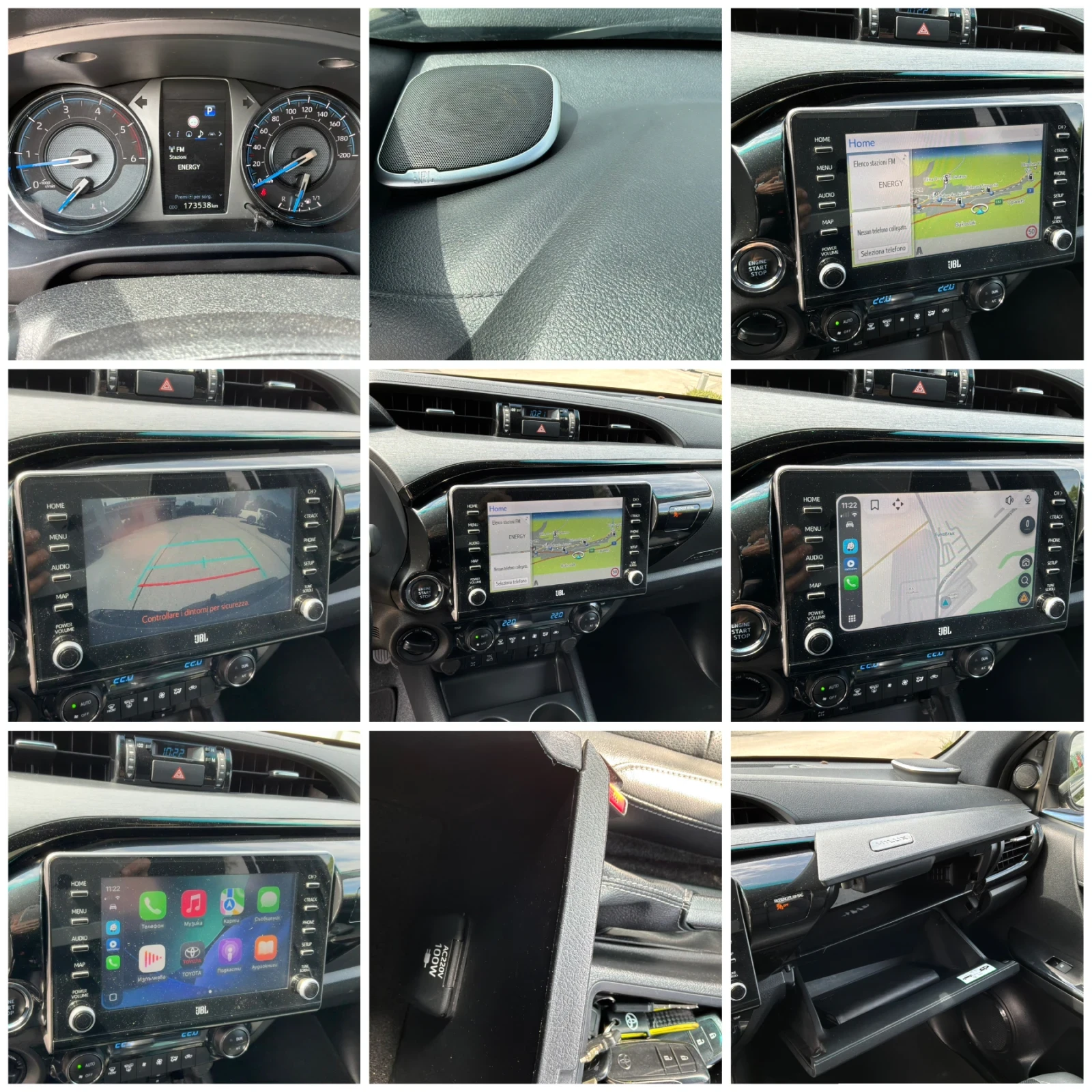 Toyota Hilux 2.8D4d 204�.� �������� Luxury JBL 4x4 | Mobile.bg � ����������� 9