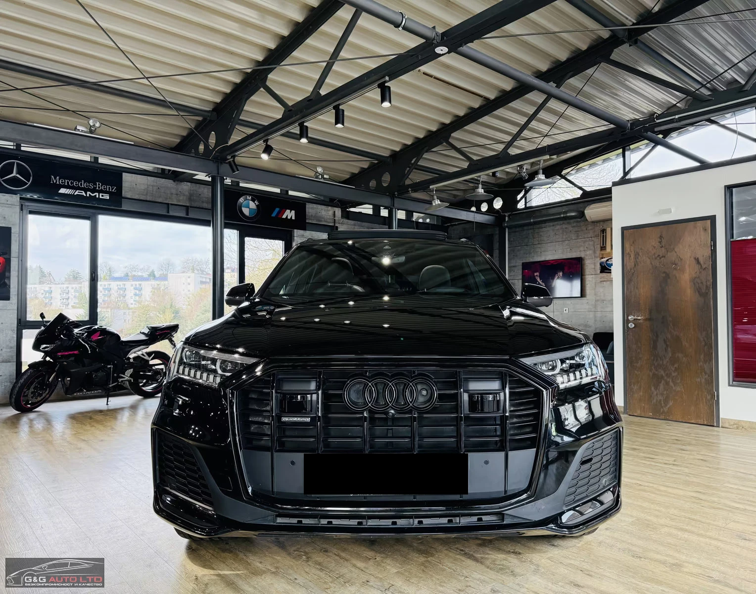 Audi Q7 50TDI/286HP/SLINE/PANO/HUD/360/B&O/957v - изображение 2