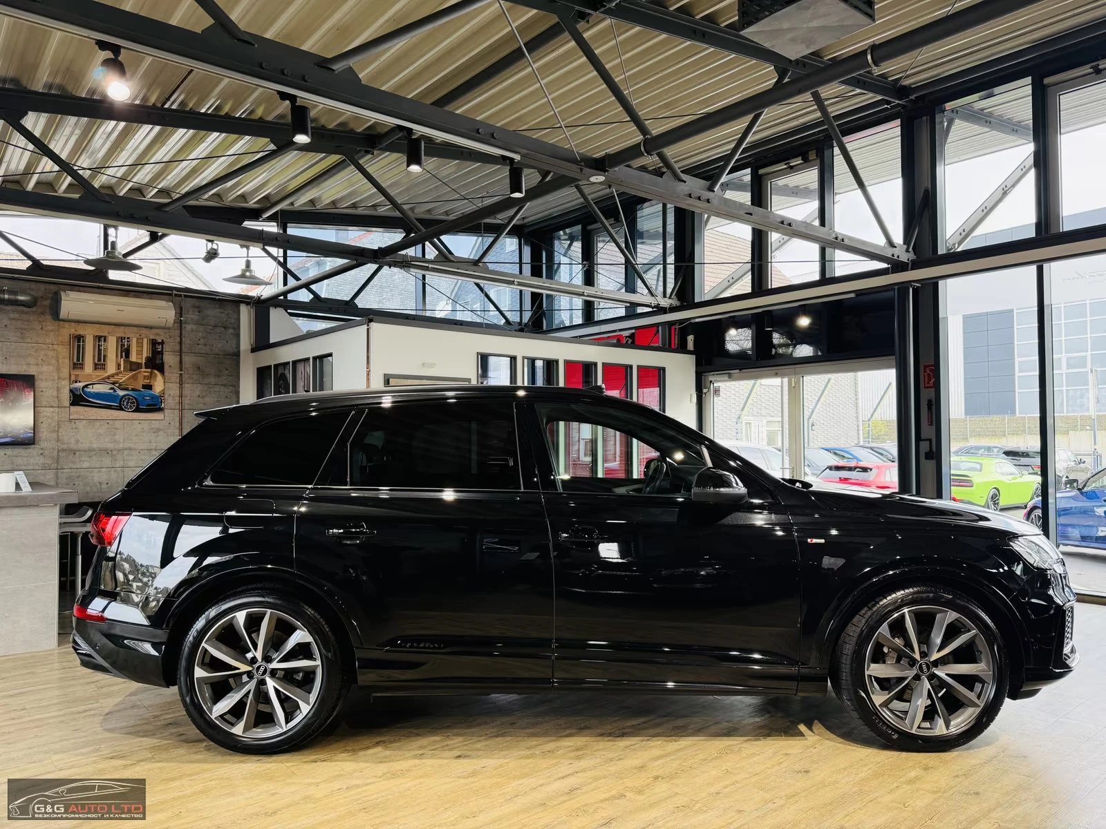 Audi Q7 50TDI/286HP/SLINE/PANO/HUD/360/B&O/957v - изображение 6