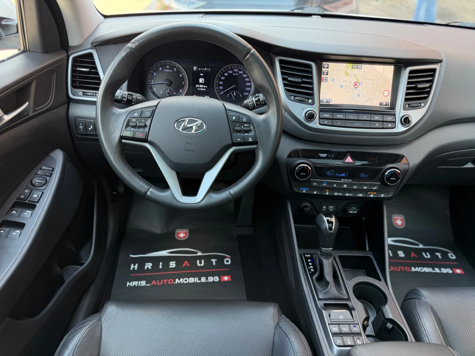 Hyundai Tucson 1.6 TGDI 4WD VERTEX Внос Швейцария, снимка 8 - Автомобили и джипове - 55589451
