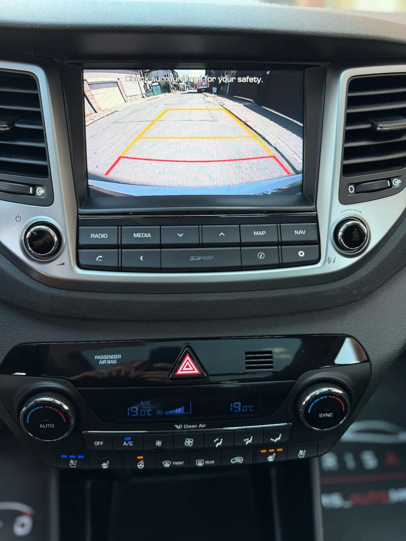 Hyundai Tucson 1.6 TGDI 4WD VERTEX Внос Швейцария, снимка 9 - Автомобили и джипове - 55589451