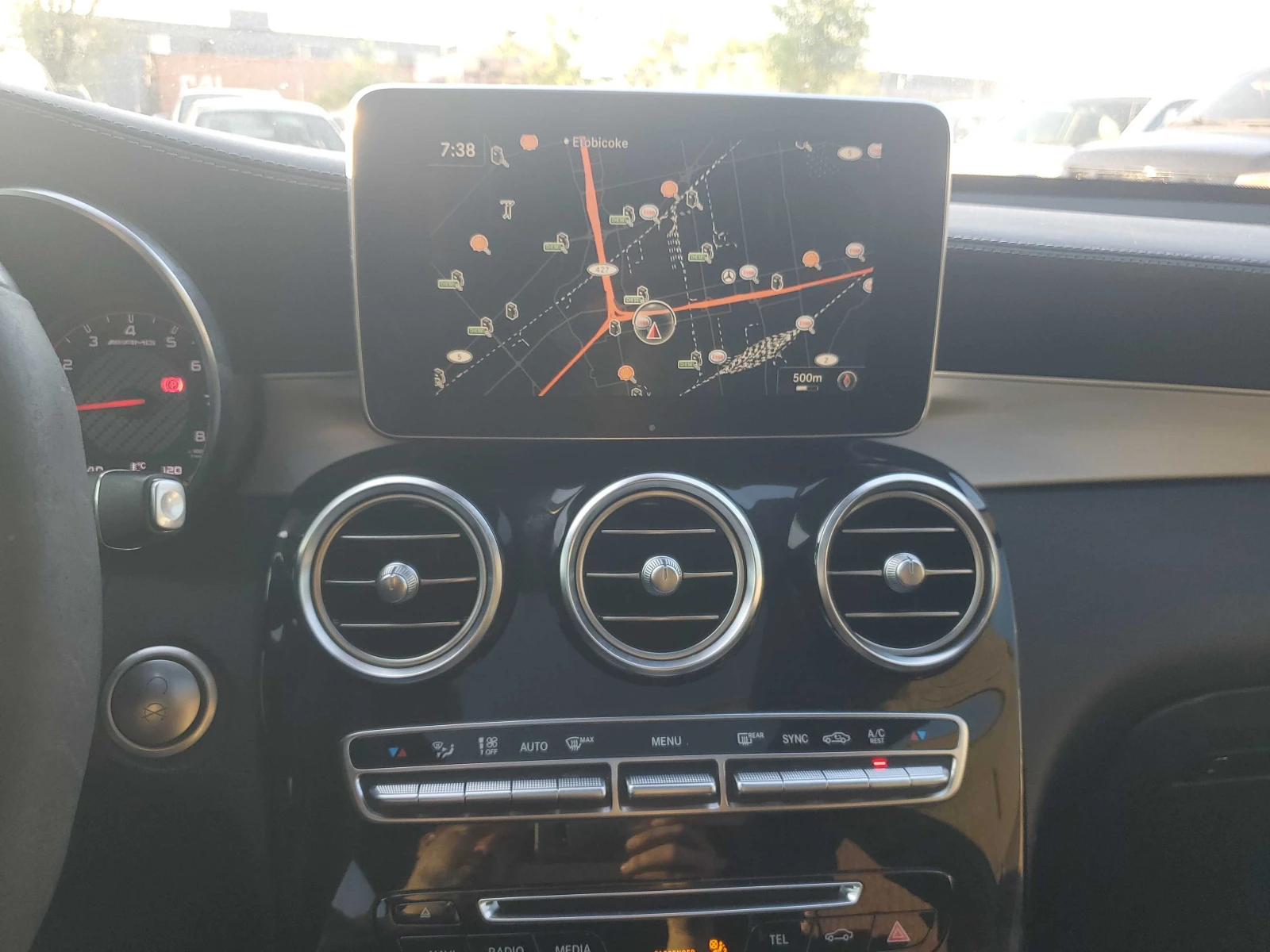 Mercedes-Benz GLC 63 AMG * АВТОКРЕДИТ БЕЗ ПЪРВОНАЧАЛНА ВНОСКА* , снимка 9 - Автомобили и джипове - 56057271