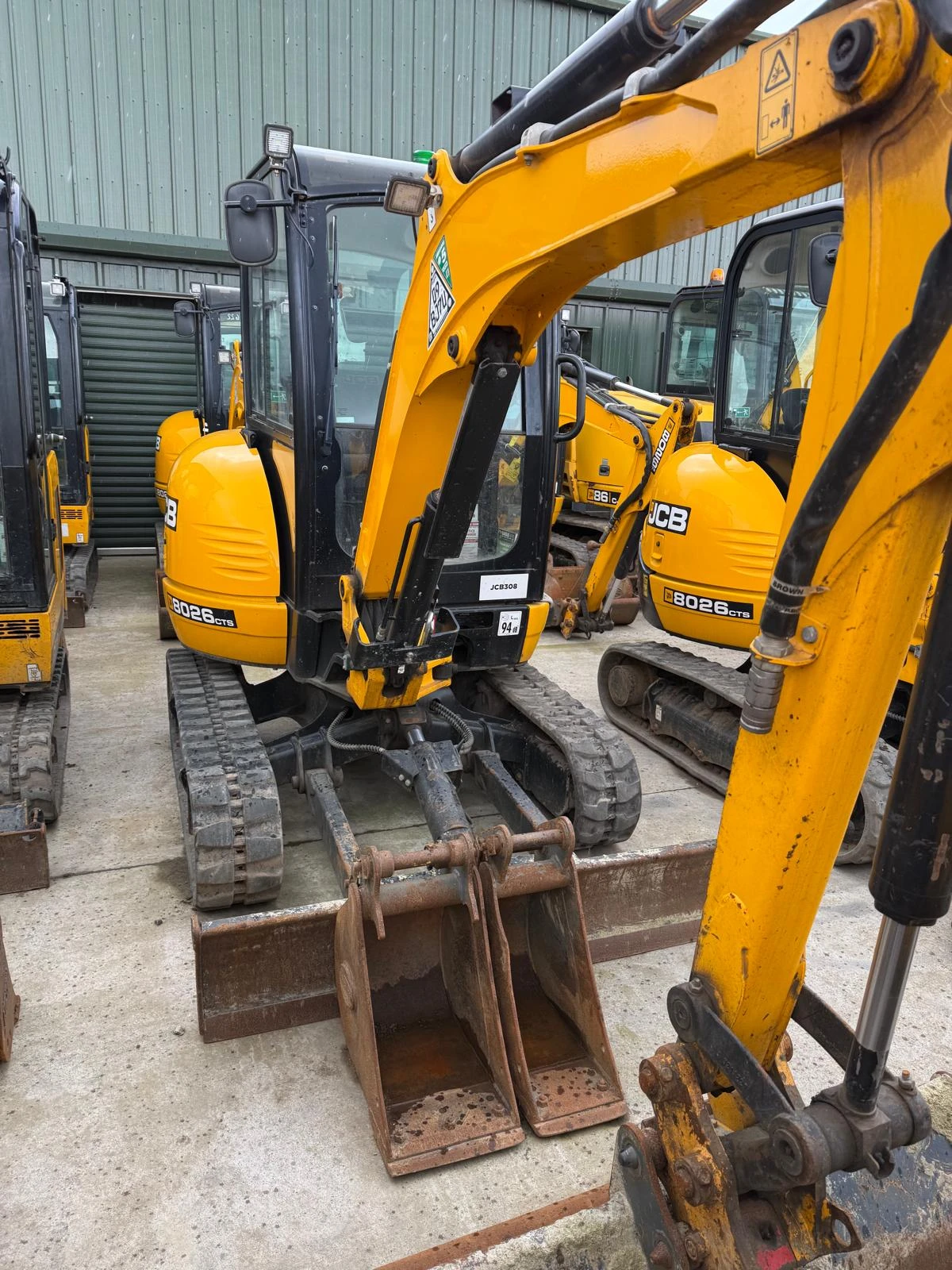 Багер JCB 8026 CTS лизинг с първоначална вноска 20%, снимка 7 - Индустриална техника - 54189661