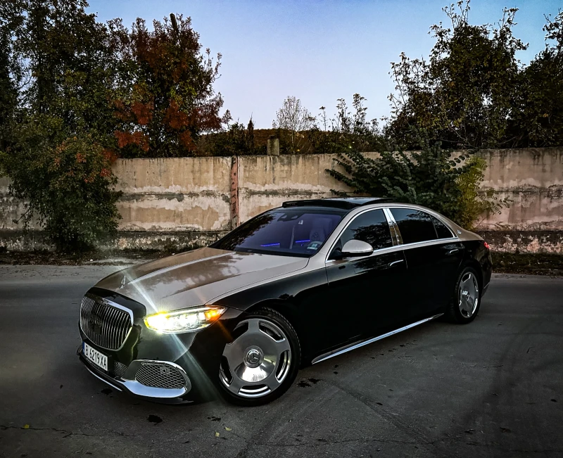 Mercedes-Benz S 580 = MAYBACH= 3xTV= EXCLUSIVE= BURMESTER= , снимка 3 - Автомобили и джипове - 47805130