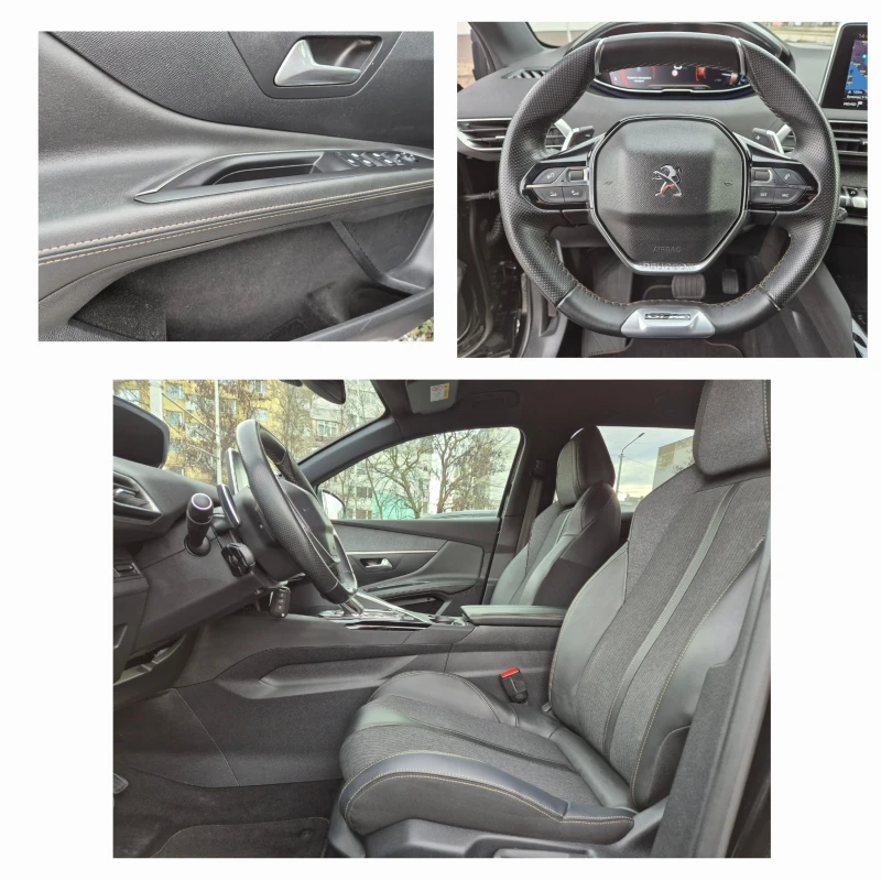 Peugeot 3008 ГАРАНЦИЯ-1.5 HDI-GT-LINE-8 SKOROSTI-LINE ASSIST, снимка 12 - Автомобили и джипове - 48282178