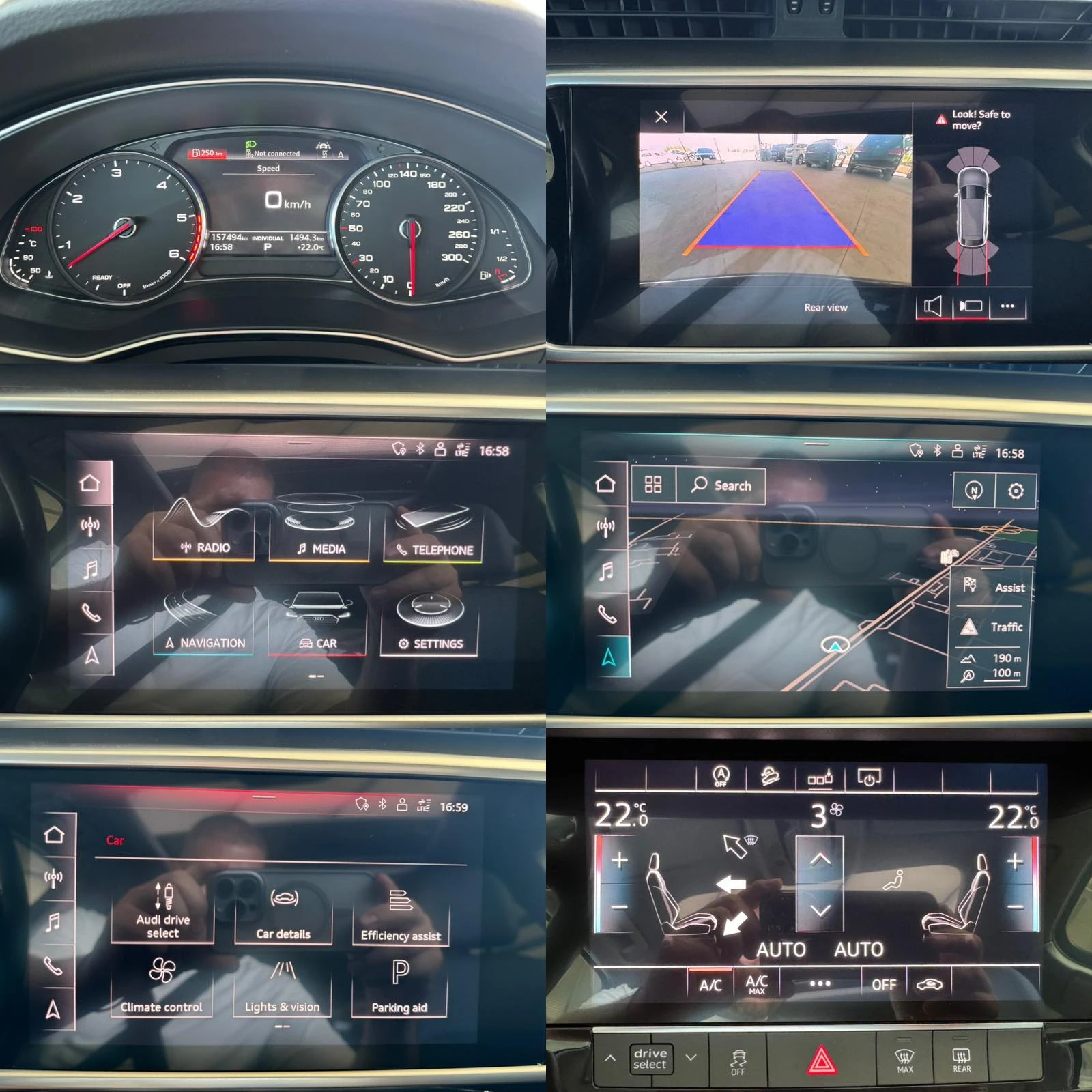Audi A6 Allroad 50 TDI* 286ps* quattro* КОЖА* НАВИ* ПАНОРАМА, снимка 14 - Автомобили и джипове - 55279581