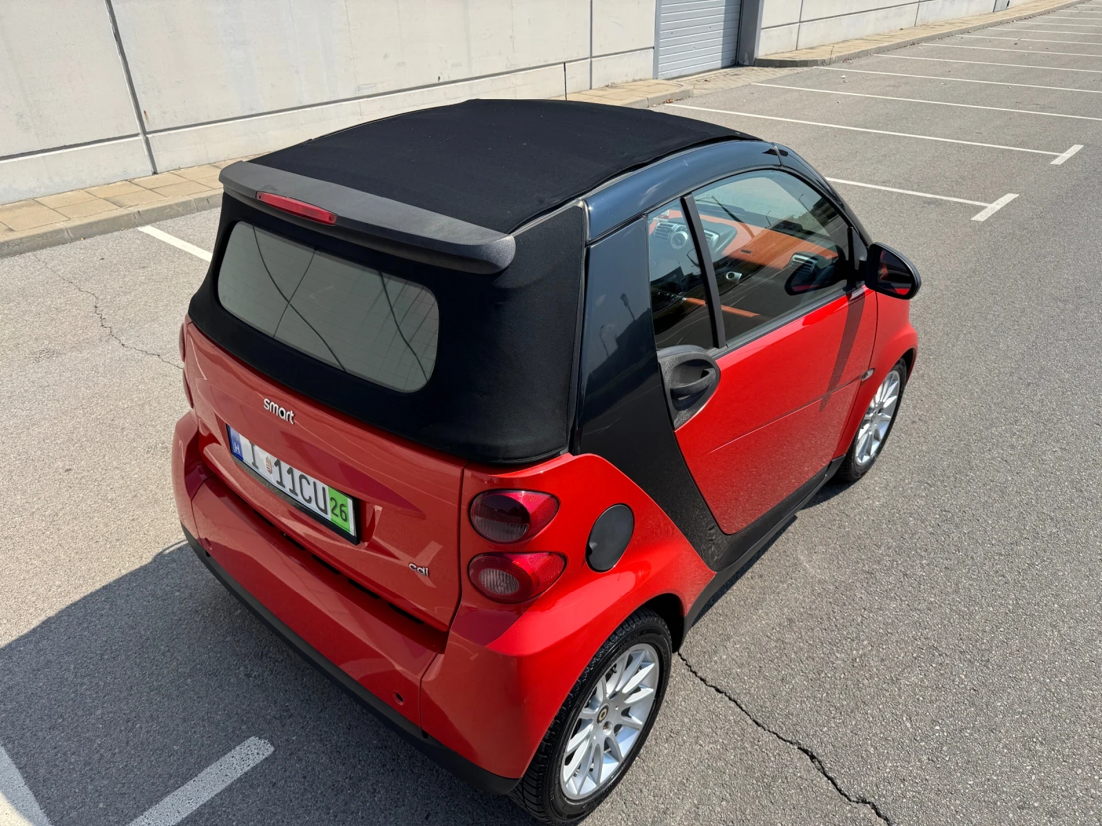 Smart Fortwo Cabrio Автоматик 800cdi 92 000km, снимка 3 - Автомобили и джипове - 55611629