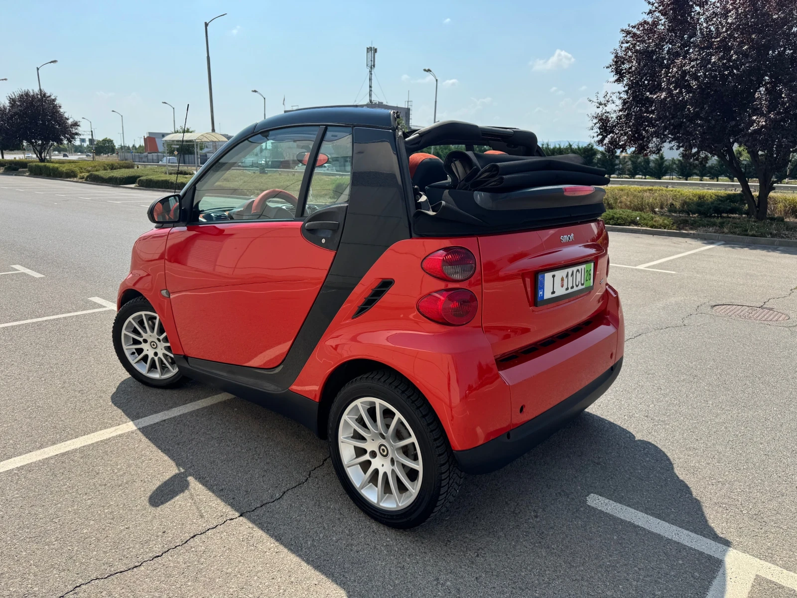 Smart Fortwo Cabrio Автоматик 800cdi 92 000km, снимка 5 - Автомобили и джипове - 55611629