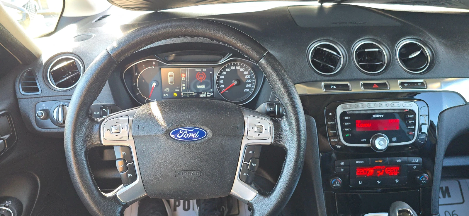 Ford Galaxy 2.0 TDCI КОЖА/АВТОМАТ/ 6+ 1, снимка 7 - Автомобили и джипове - 56011435
