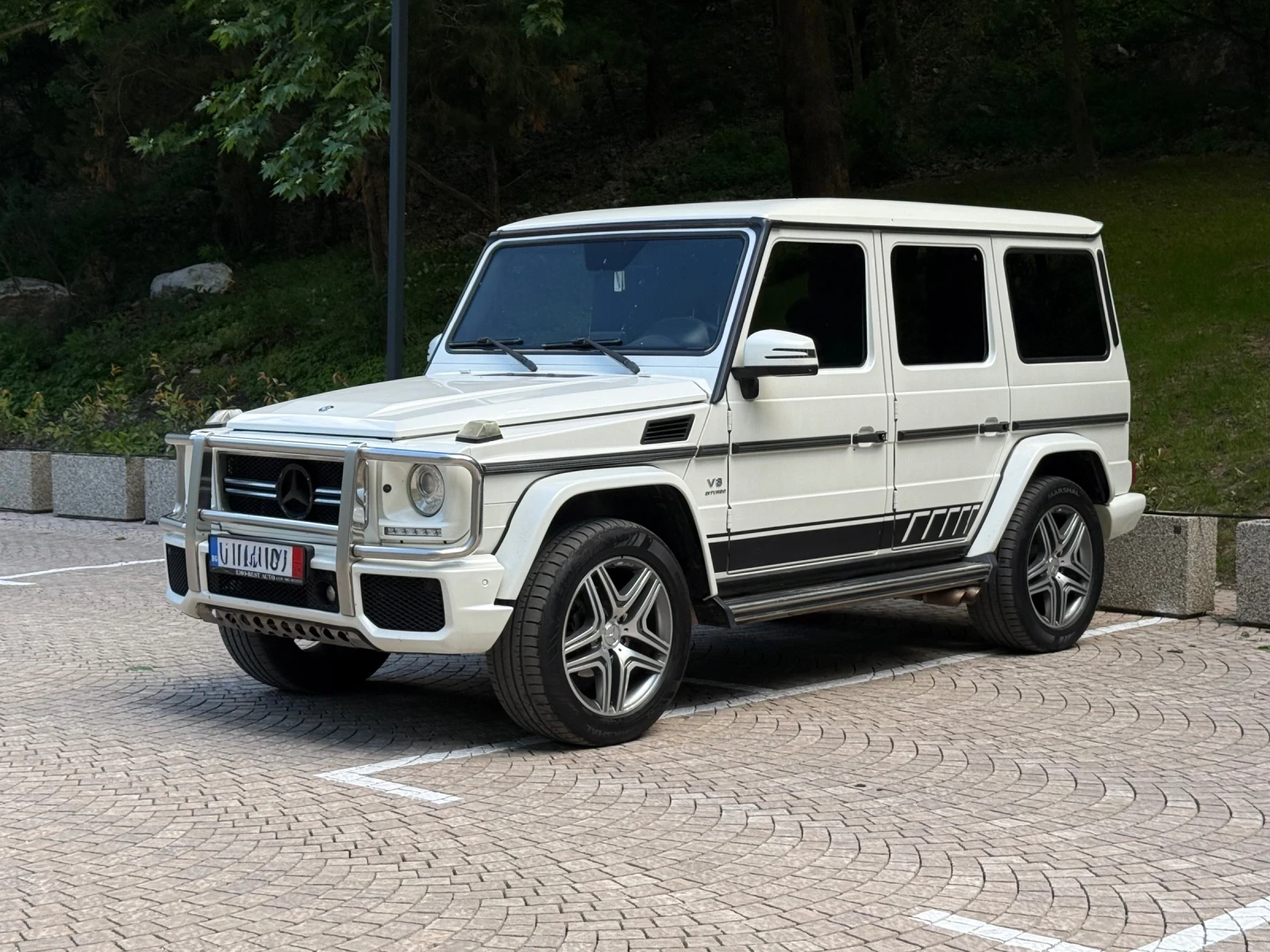 Mercedes-Benz G 500 AMG63 OPTIC* 388к.с* DESIGNO* ОБДУХВАНЕ
