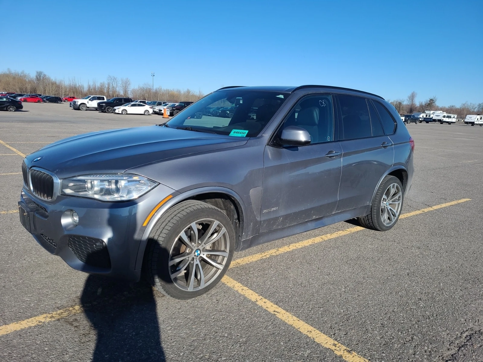 BMW X5 M ПАКЕТ * ОБДУХВАНЕ * HEAD UP * H&K * CARFAX * 