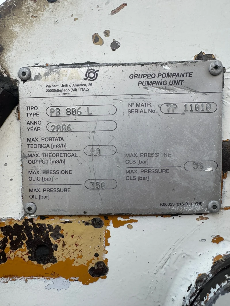 Бетон помпа Mercedes-Benz, снимка 6 - Индустриална техника - 51669714