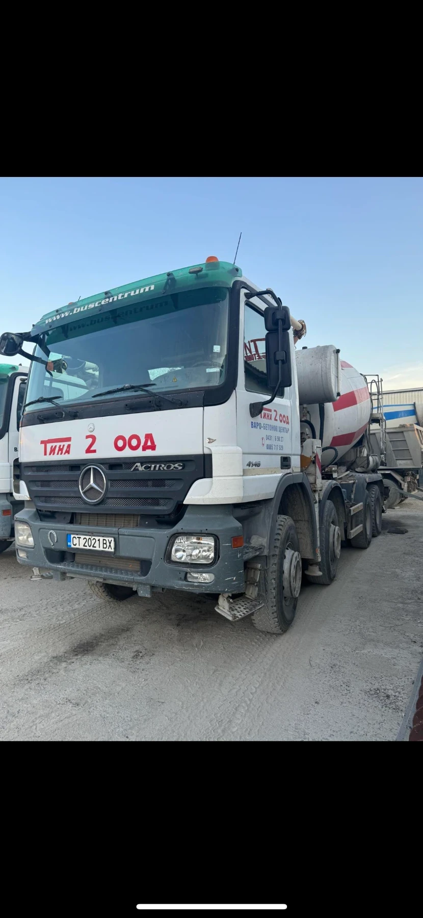 Бетон помпа Mercedes-Benz, снимка 1