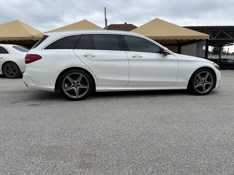 Mercedes-Benz C 220 d AMG line !! 100% РЕАЛНИ КИЛОМЕТРИ - ДОКАЗУЕМИ, снимка 4 - Автомобили и джипове - 52662187