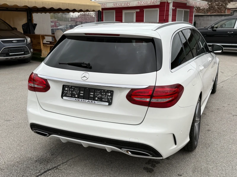 Mercedes-Benz C 220 d AMG line !! 100% РЕАЛНИ КИЛОМЕТРИ - ДОКАЗУЕМИ, снимка 5 - Автомобили и джипове - 52662187