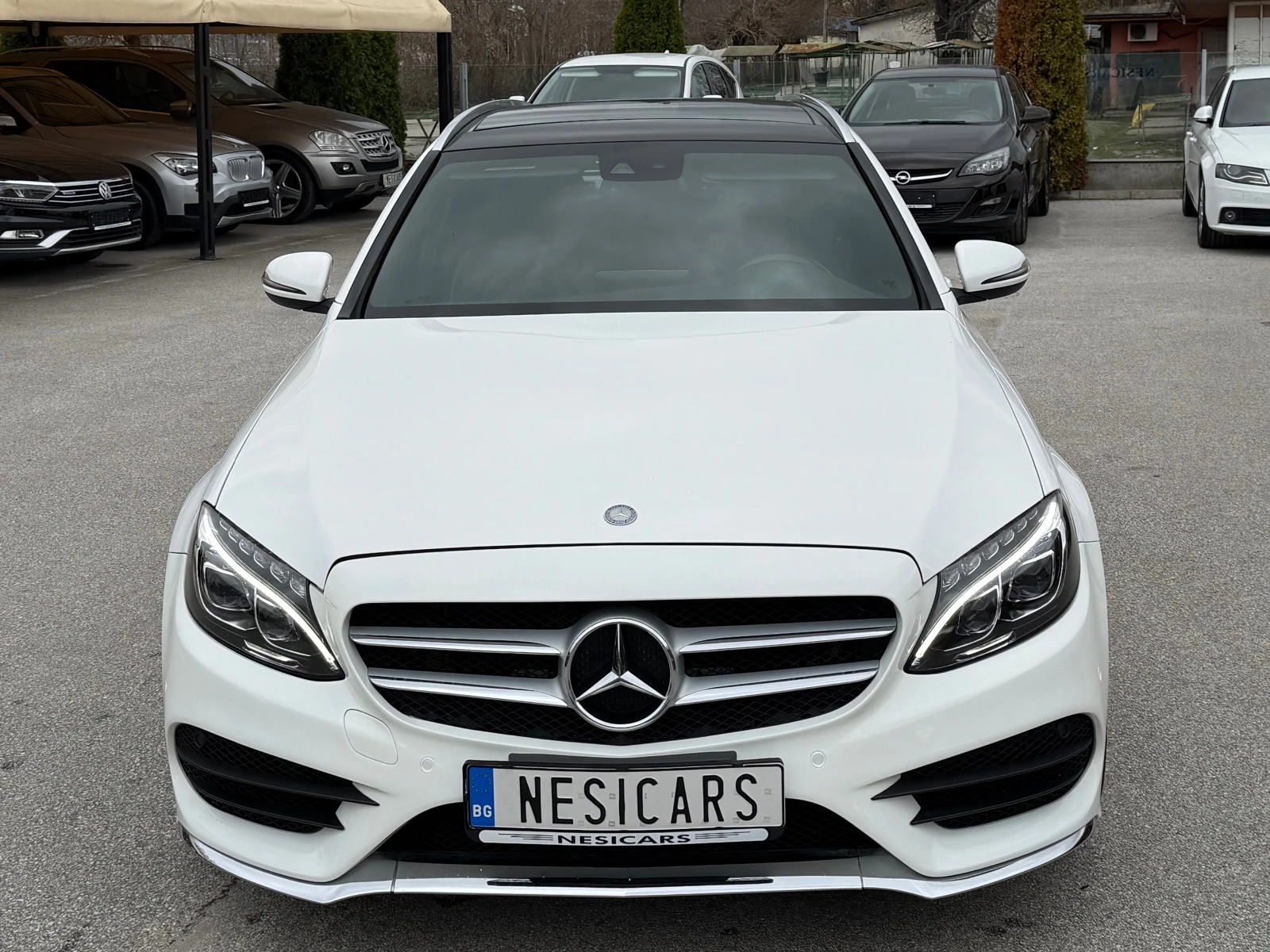 Mercedes-Benz C 220 d AMG line !! 100% РЕАЛНИ КИЛОМЕТРИ - ДОКАЗУЕМИ - изображение 2