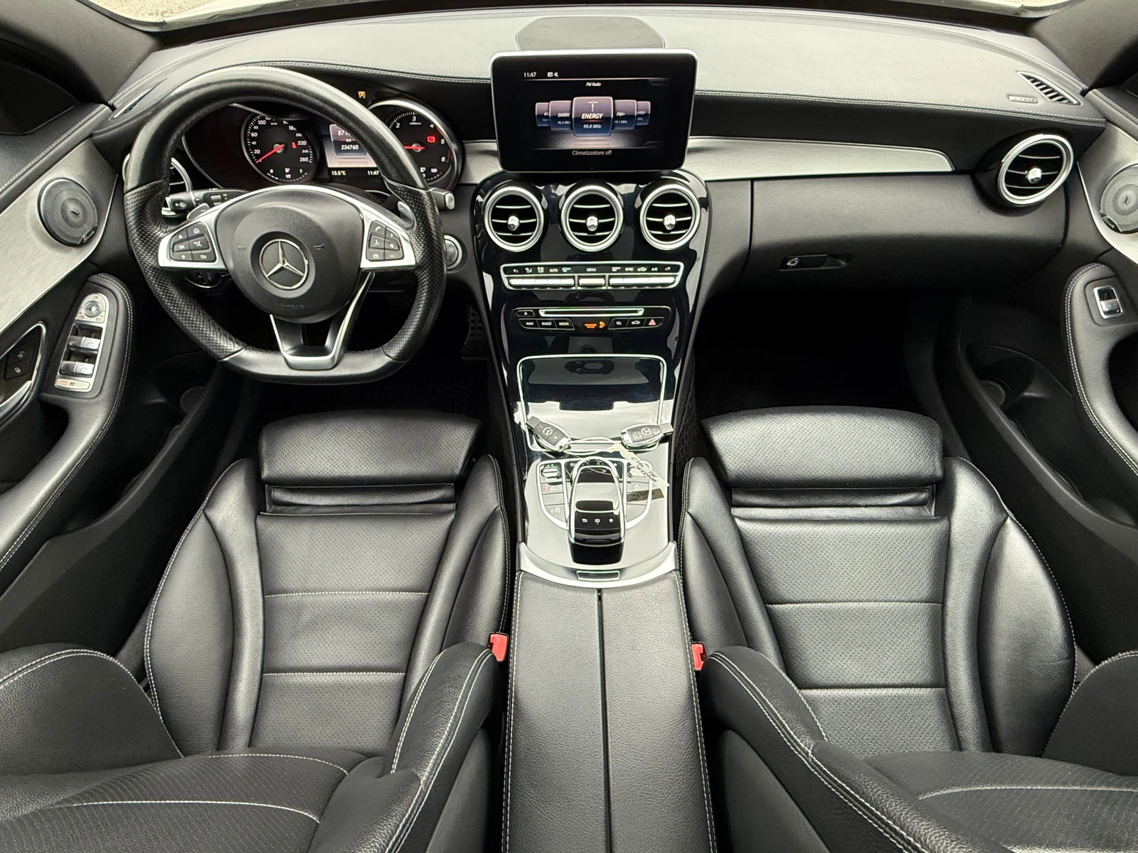 Mercedes-Benz C 220 d AMG line !! 100%   -  | Mobile.bg   11