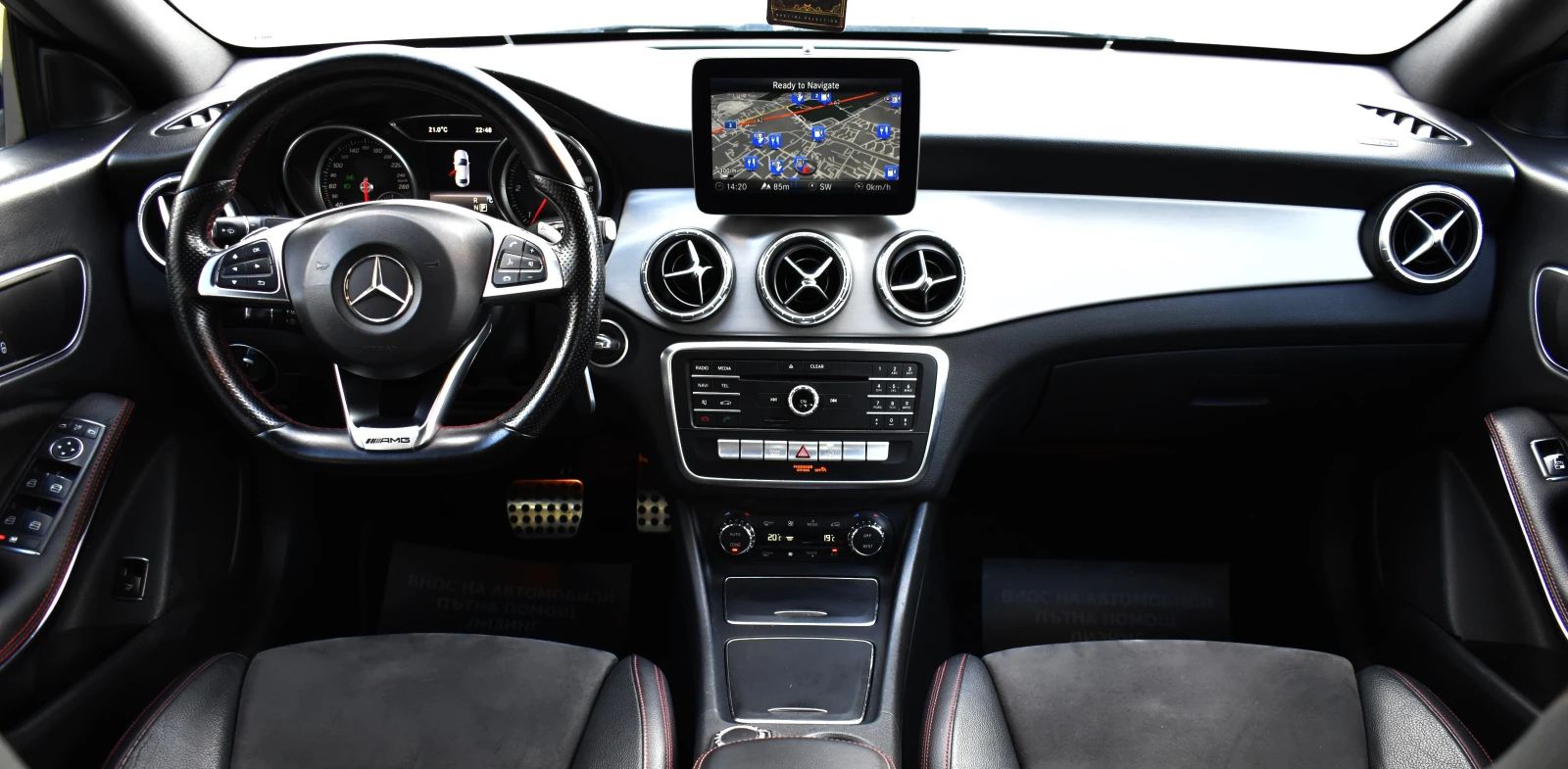 Mercedes-Benz CLA 220 AMG* CAMERA* FULL LED, снимка 15 - Автомобили и джипове - 55612619