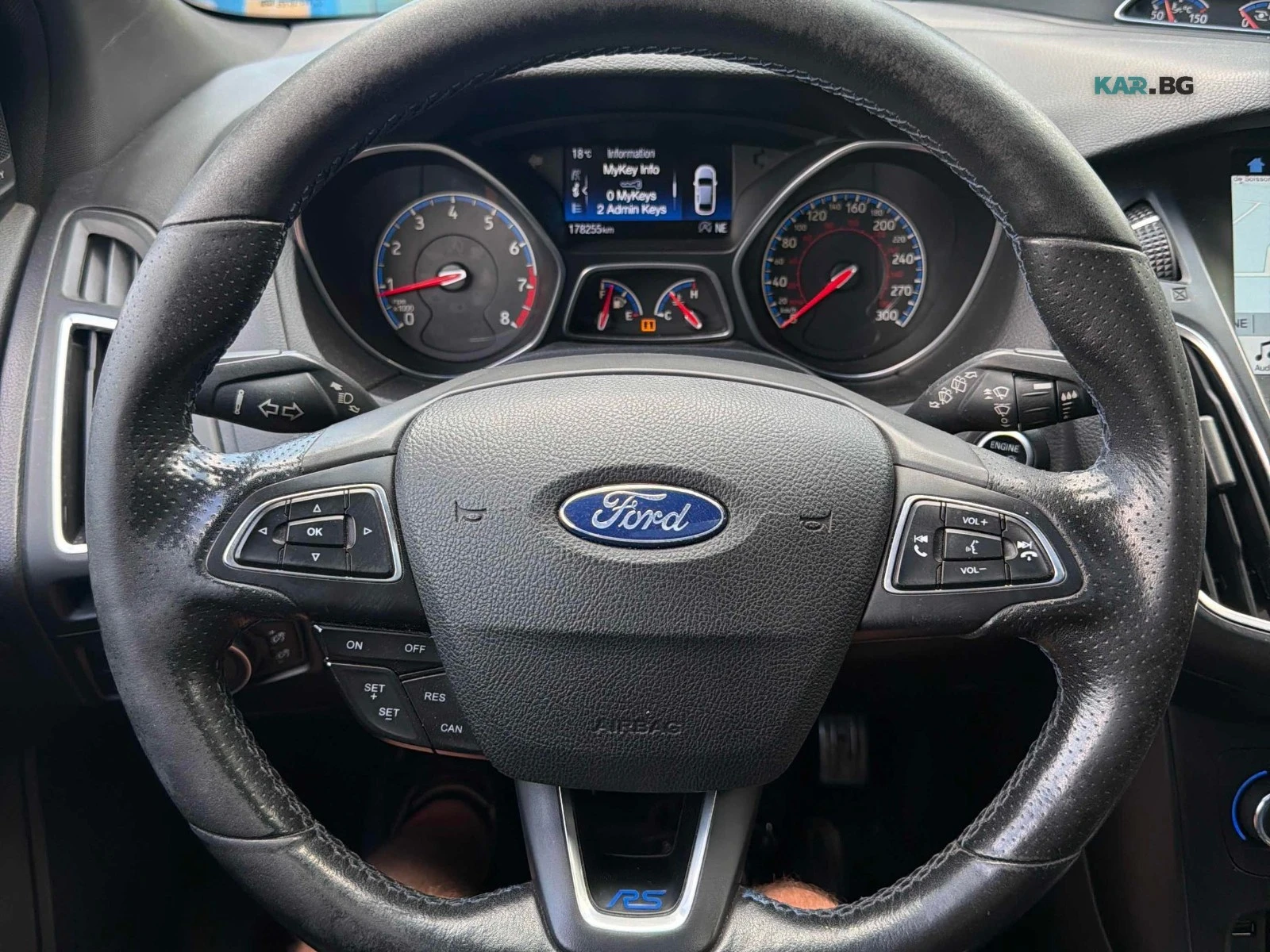 Ford Focus RS ЦЕНА ДО БЪЛГАРИЯ РЕГИСТРАЦИЯ & АВТОКРЕДИТ, снимка 12 - Автомобили и джипове - 55845658