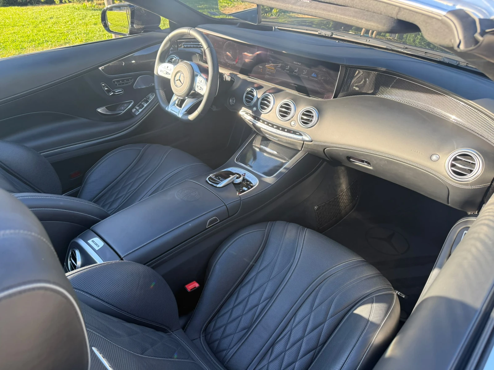 Mercedes-Benz S 63 AMG 4MATIC+ Cabriolet Exclusive, снимка 14 - Автомобили и джипове - 56243001