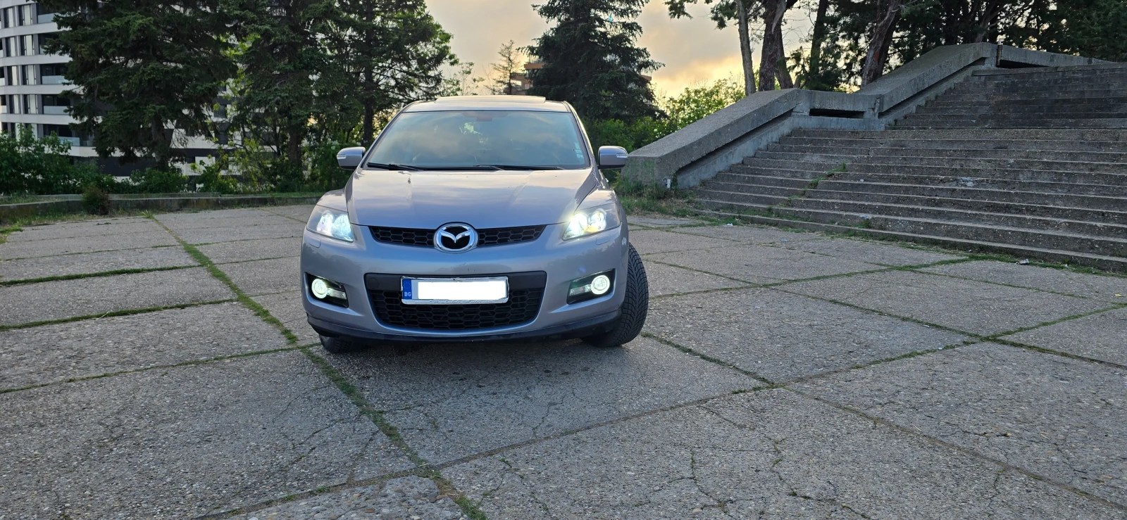 Mazda CX-7 2.3T 260hp, снимка 8 - Автомобили и джипове - 54525682