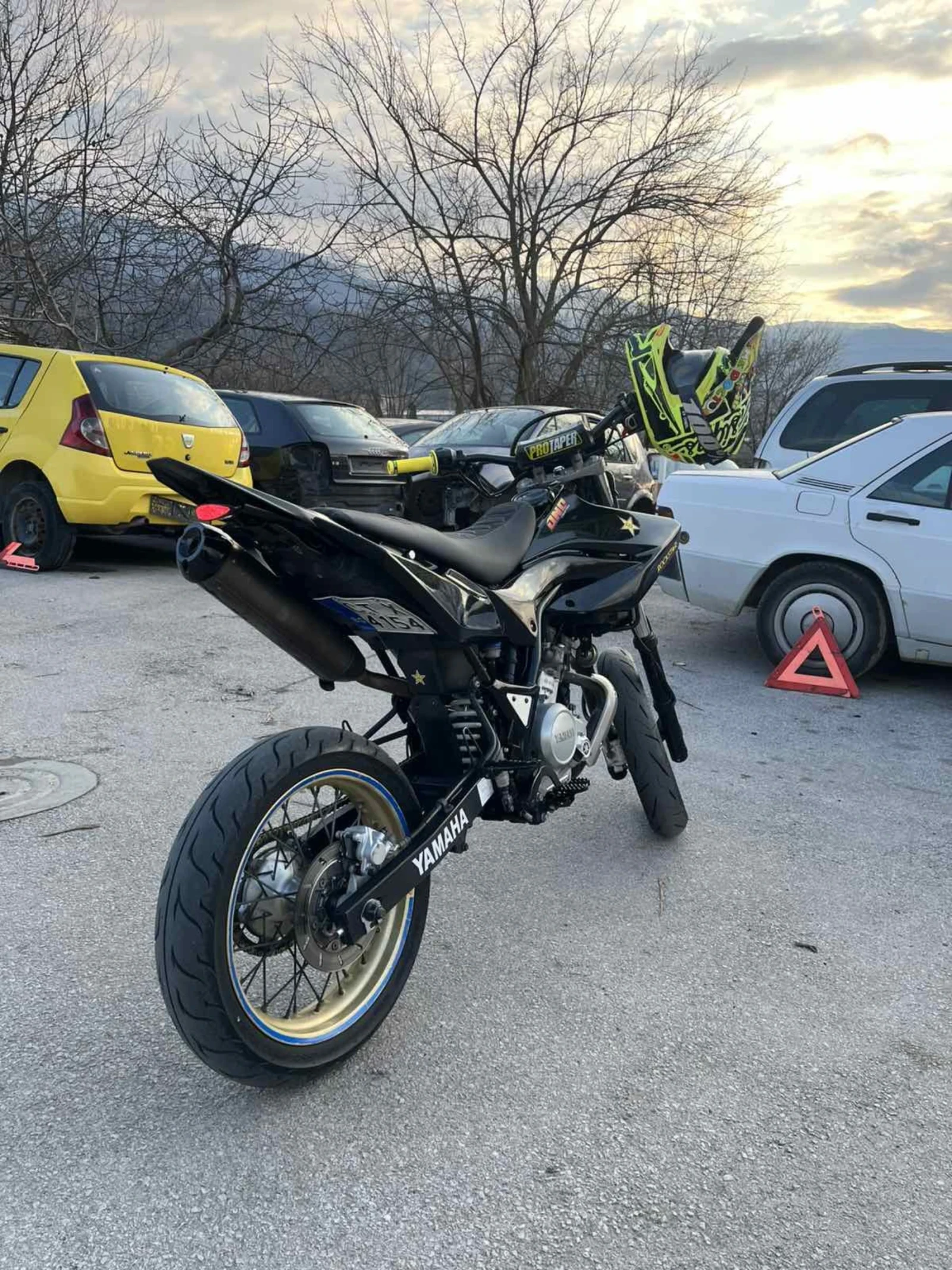 Yamaha Wr Ел стартер, GPR генерация, алкантар седалка, снимка 6 - Мотоциклети и мототехника - 53935019