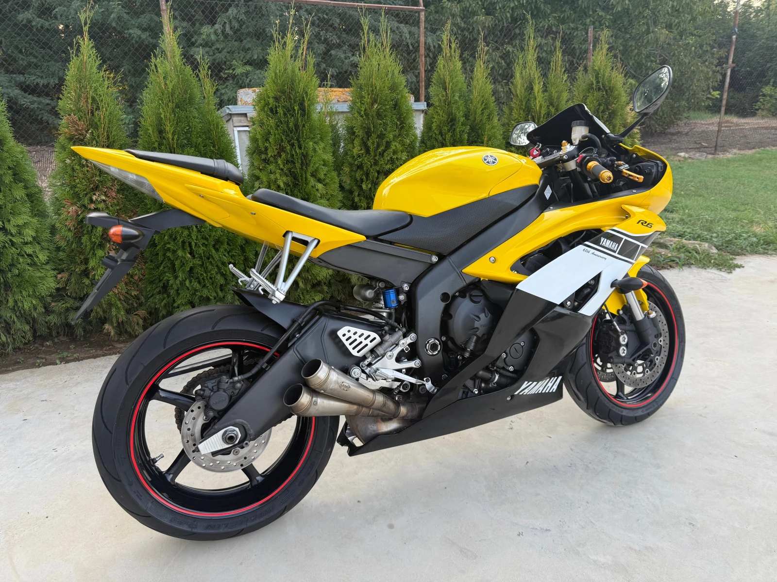 Yamaha YZF-R6 A2 25KW!!!!!!!, снимка 3 - Мотоциклети и мототехника - 55648004