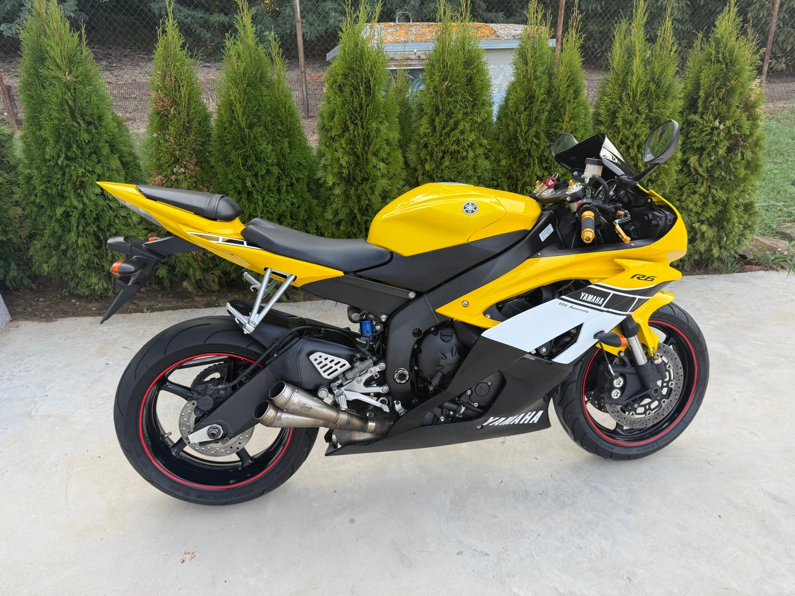 Yamaha YZF-R6 A2 25KW!!!!!!!, снимка 2 - Мотоциклети и мототехника - 55648004