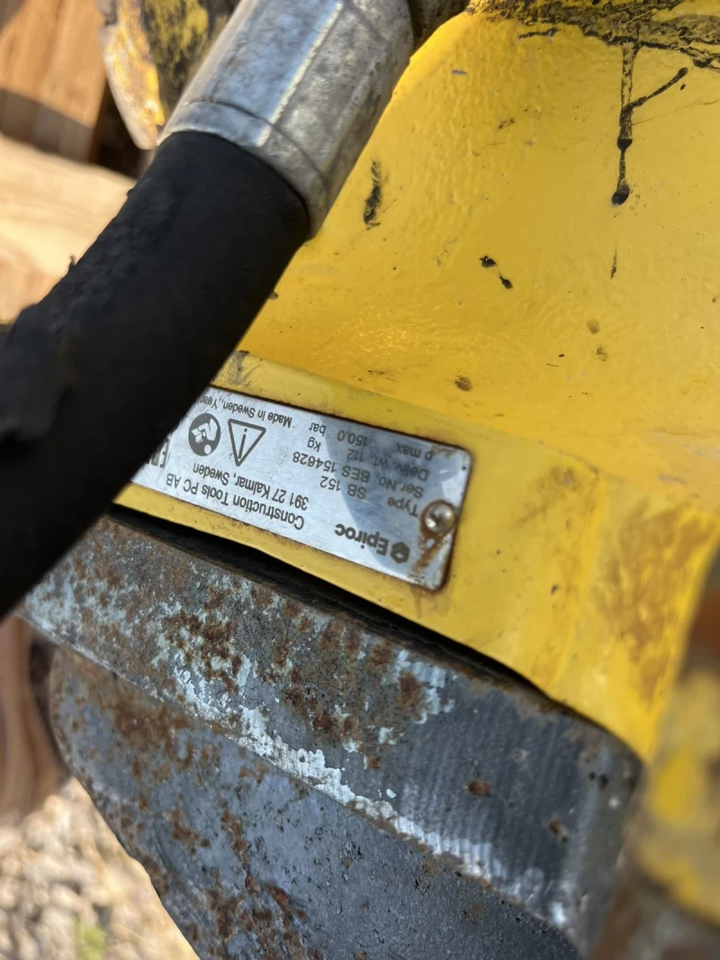 Допълнително оборудване Хидравличен чук Epiroc / Atlas Copco SB 152, снимка 3 - Индустриална техника - 52958438