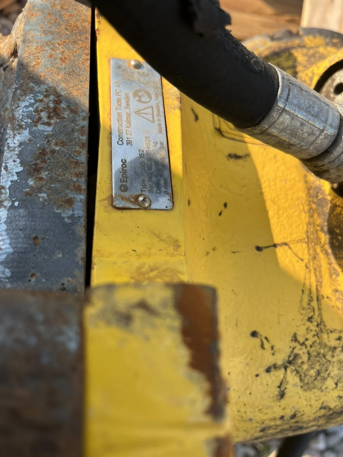 Допълнително оборудване Хидравличен чук Epiroc / Atlas Copco SB 152 - изображение 4