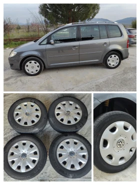 VW Touran 2.0TDI 140к.с 7-местен + зимни гуми, снимка 17