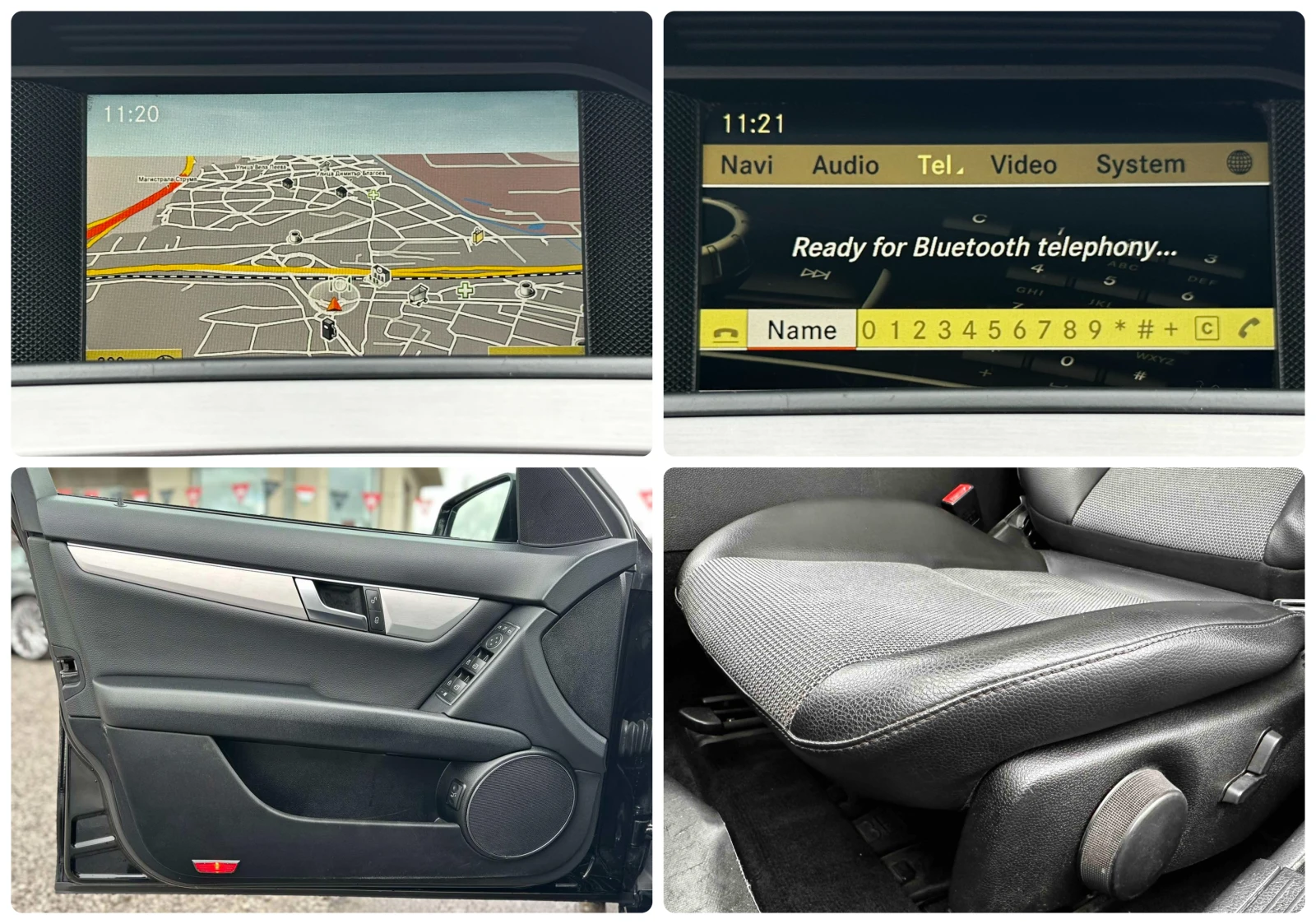 Mercedes-Benz C 220 CDI AMG PACK PANO NAVI AUTOMAT EU5, снимка 15 - Автомобили и джипове - 55738580