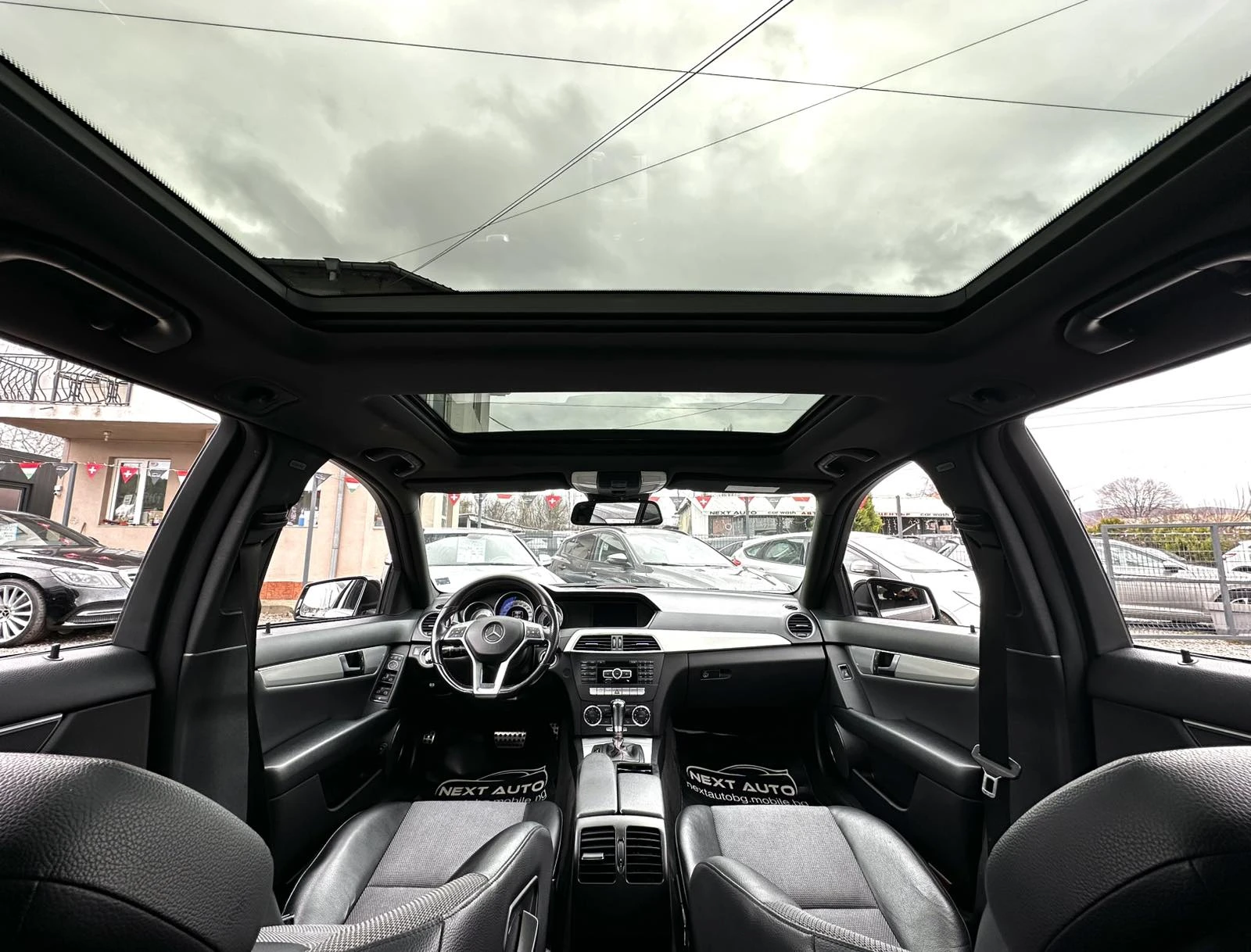 Mercedes-Benz C 220 CDI AMG PACK PANO NAVI AUTOMAT EU5, снимка 9 - Автомобили и джипове - 55738580